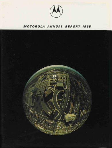 Miniature Motorola Solutions
 Rapport annuel 1965