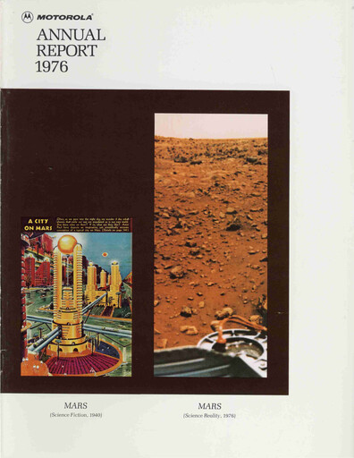 Miniature Motorola Solutions
 Rapport annuel 1976