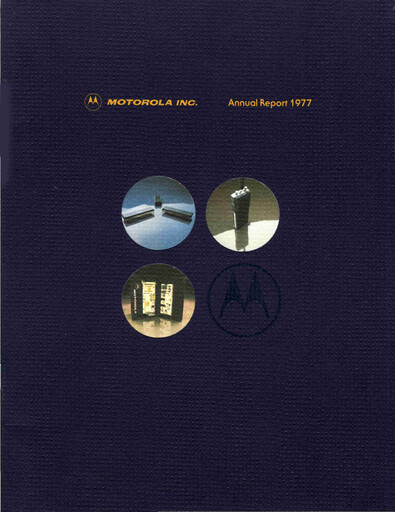 Miniature Motorola Solutions
 Rapport annuel 1977