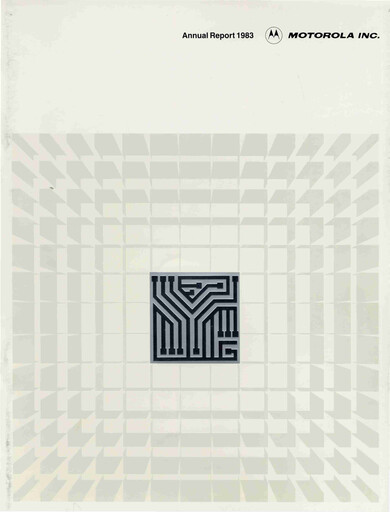 Miniature Motorola Solutions
 Rapport annuel 1983