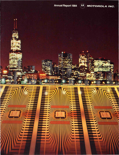 Miniature Motorola Solutions
 Rapport annuel 1984