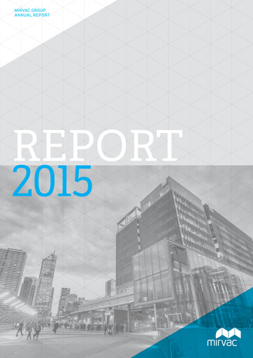 Thumbnail Mirvac Group Annual Report 2015