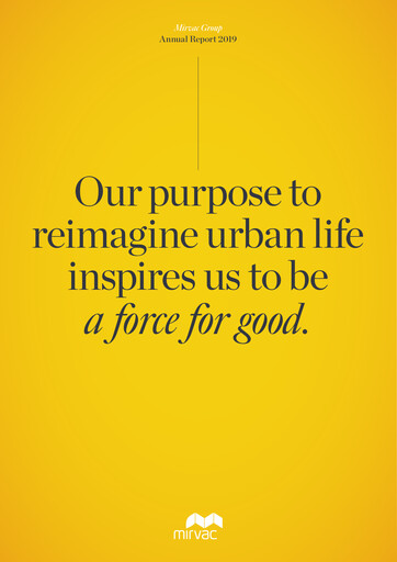 Thumbnail Mirvac Group Annual Report 2019