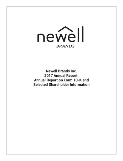 Thumbnail Newell Brands
 Annual Report 2017