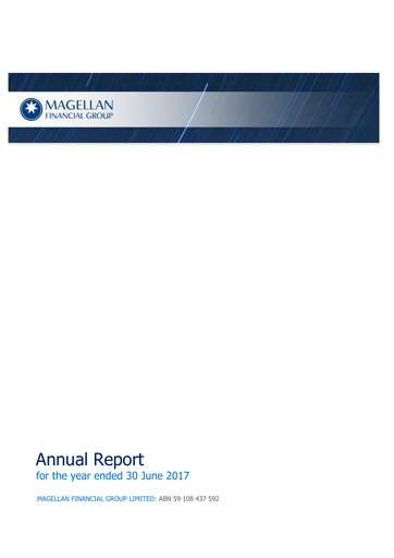 Thumbnail Magellan Financial Group Annual Report 2017