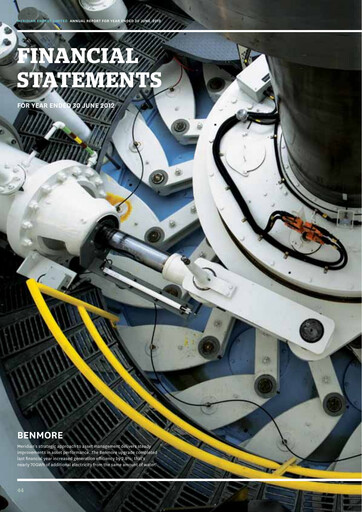 Thumbnail Meridian Energy Financial Statement 2012