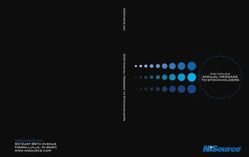 Thumbnail NiSource
 Annual Report 2012