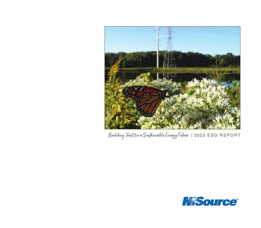 Miniature NiSource
 Rapport ESG 2023