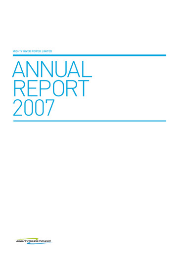 Thumbnail Mercury NZ Annual Report 2007