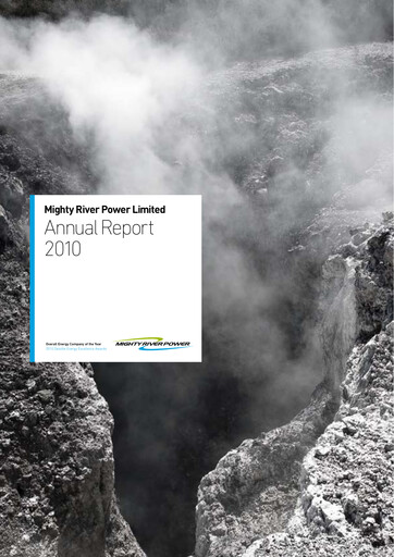 Thumbnail Mercury NZ Annual Report 2010
