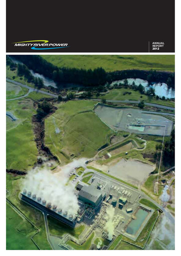 Thumbnail Mercury NZ Annual Report 2012