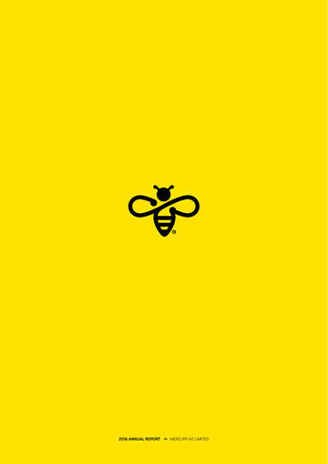 Thumbnail Mercury NZ Annual Report 2016