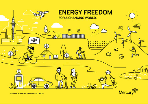 Thumbnail Mercury NZ Annual Report 2020