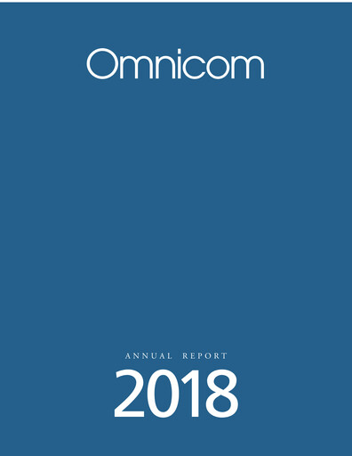 Thumbnail Omnicom Group Annual Report 2018