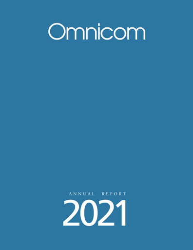 Thumbnail Omnicom Group Annual Report 2021
