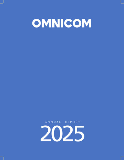 Thumbnail Omnicom Group Annual Report 2025