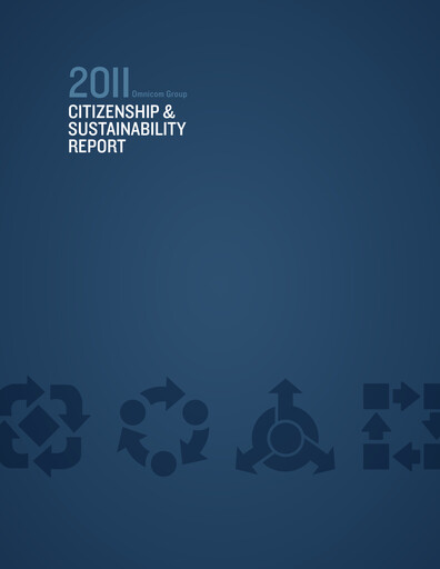 Thumbnail Omnicom Group Sustainability Report 2011