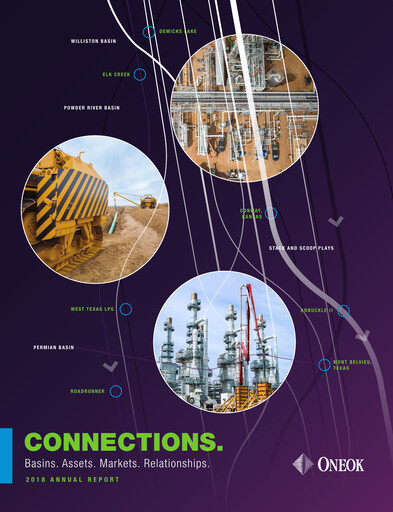 Thumbnail Oneok Annual Report 2018