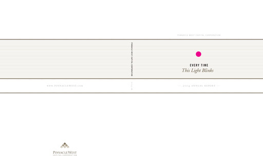 Thumbnail Pinnacle West Capital
 Annual Report 2004