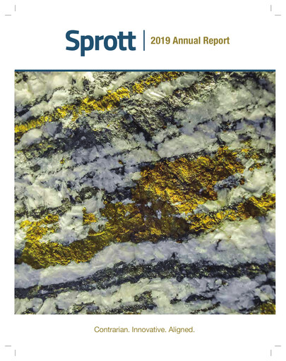 Thumbnail Sprott Inc Annual Report 2019