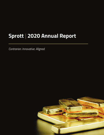 Thumbnail Sprott Inc Annual Report 2020
