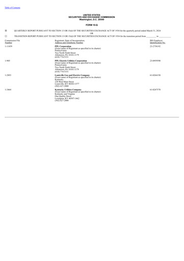 Thumbnail PPL Quarterly Report 2024-q1