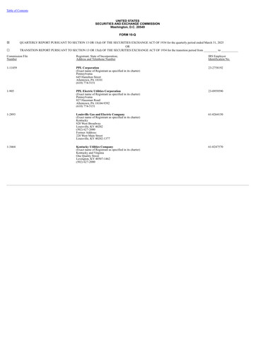 Thumbnail PPL Quarterly Report 2025-q1