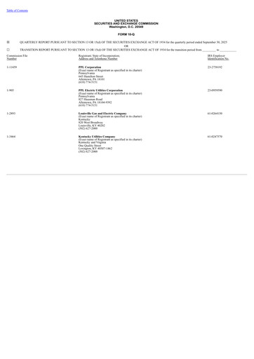 Thumbnail PPL Quarterly Report 2025-q3