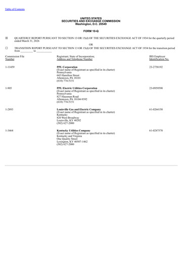 Thumbnail PPL Quarterly Report 2026-q1