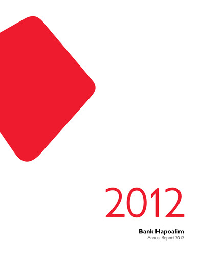 Thumbnail Bank Hapoalim
 Annual Report 2012