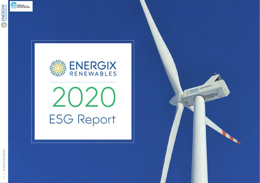 Thumbnail Energix Renewable Energies ESG Report 2020