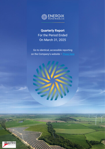 Thumbnail Energix Renewable Energies Quarterly Report 2025-q1