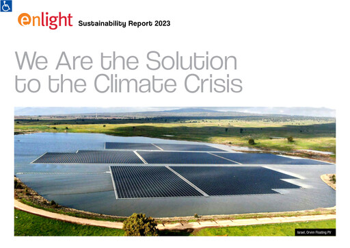 Miniature Enlight Renewable Energy Rapport ESG 2023