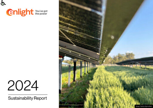 Miniature Enlight Renewable Energy Rapport ESG 2024