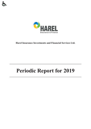 Miniature Harel Group
 Rapport annuel 2019