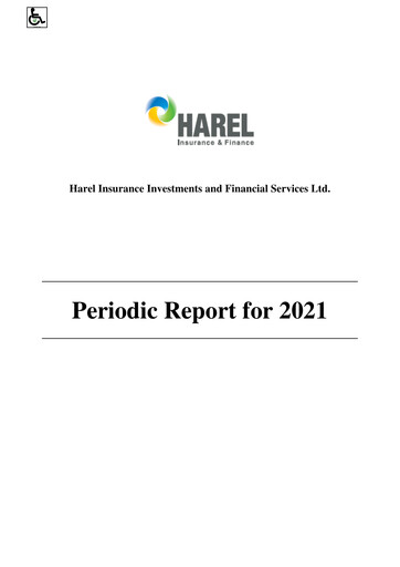 Miniature Harel Group
 Rapport annuel 2021