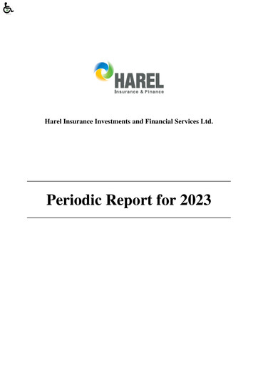 Miniature Harel Group
 Rapport annuel 2023