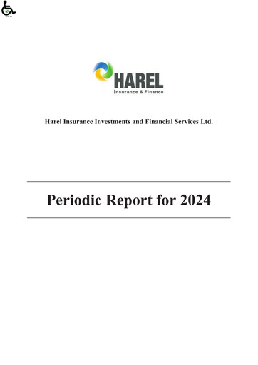 Miniature Harel Group
 Rapport annuel 2024