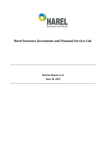 Thumbnail Harel Group
 Half-year Report 2022-h1