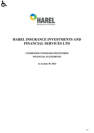 Thumbnail Harel Group
 Half-year Report 2023-h1