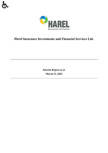 Thumbnail Harel Group
 Quarterly Report 2022-q1