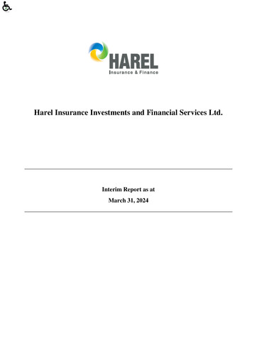 Thumbnail Harel Group
 Quarterly Report 2024-q1