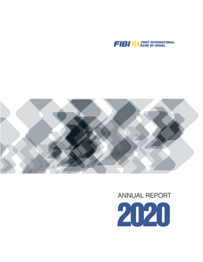Miniature First International Bank of Israel Rapport annuel 2020