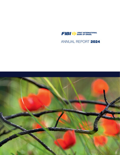 Miniature First International Bank of Israel Rapport annuel 2024