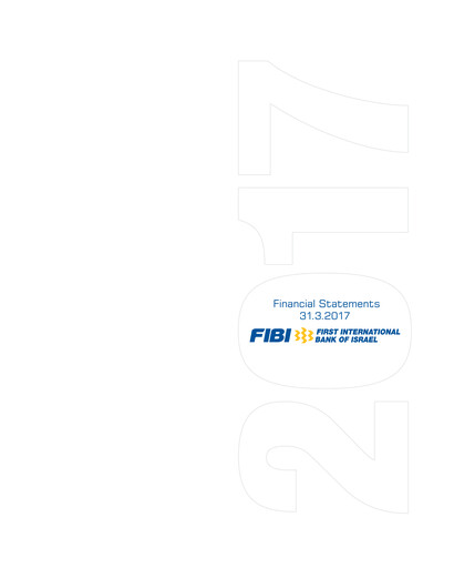 Thumbnail First International Bank of Israel Financial Statement 2017-q1