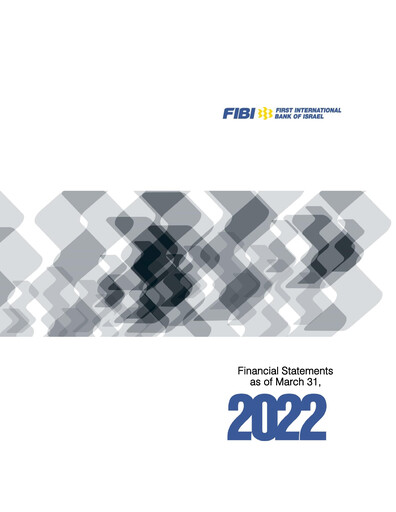 Thumbnail First International Bank of Israel Financial Statement 2022-q1