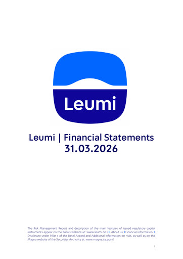 Thumbnail Bank Leumi
 Quarterly Report 2026-q1