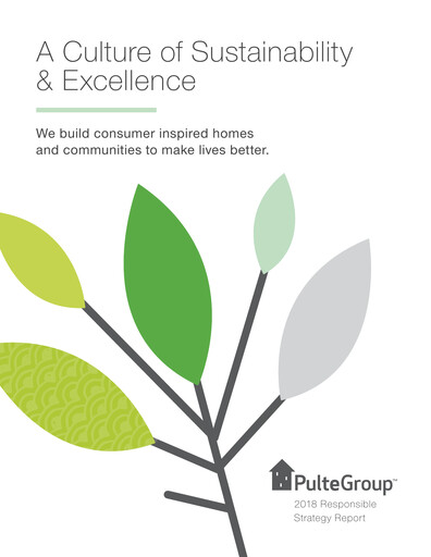 Thumbnail PulteGroup Sustainability Report 2018