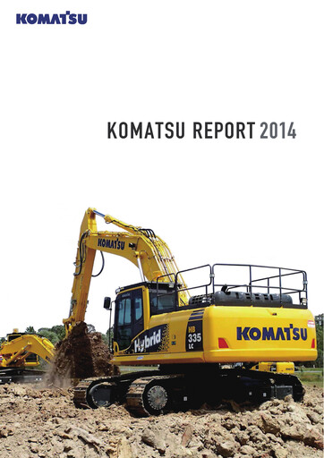 Thumbnail Komatsu Annual Report 2014