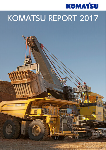Thumbnail Komatsu Annual Report 2017